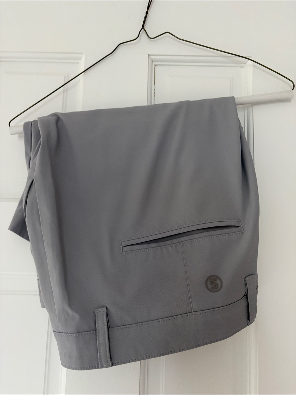 Men's Gray Golf Shorts - Performance Stretch